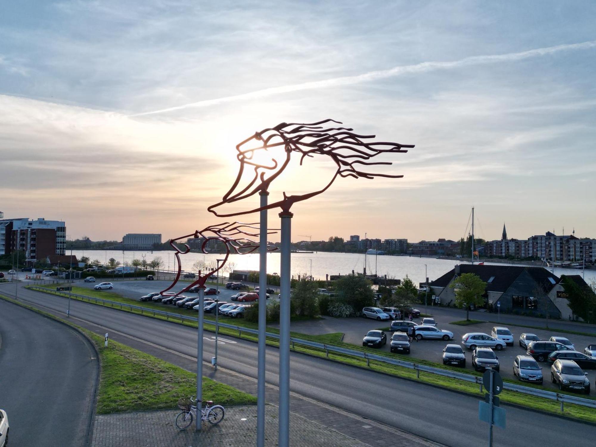 Strand-Apartment, Strandkorb, Meeresrauschen, Parkplatz Wilhelmshaven Kültér fotó