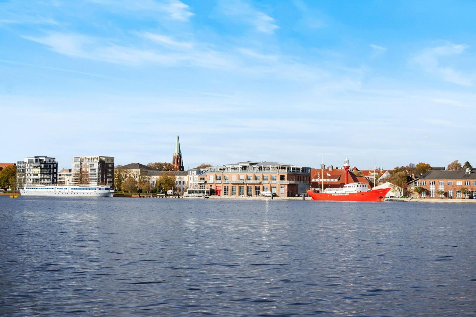 Strand-Apartment, Strandkorb, Meeresrauschen, Parkplatz Wilhelmshaven Kültér fotó