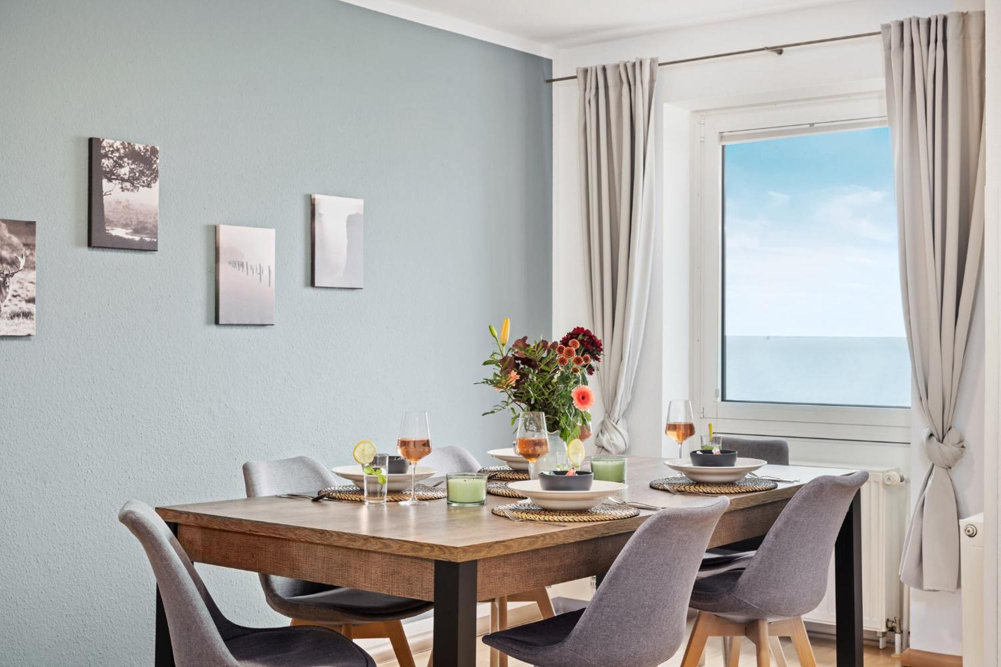 Strand-Apartment, Strandkorb, Meeresrauschen, Parkplatz Wilhelmshaven Kültér fotó