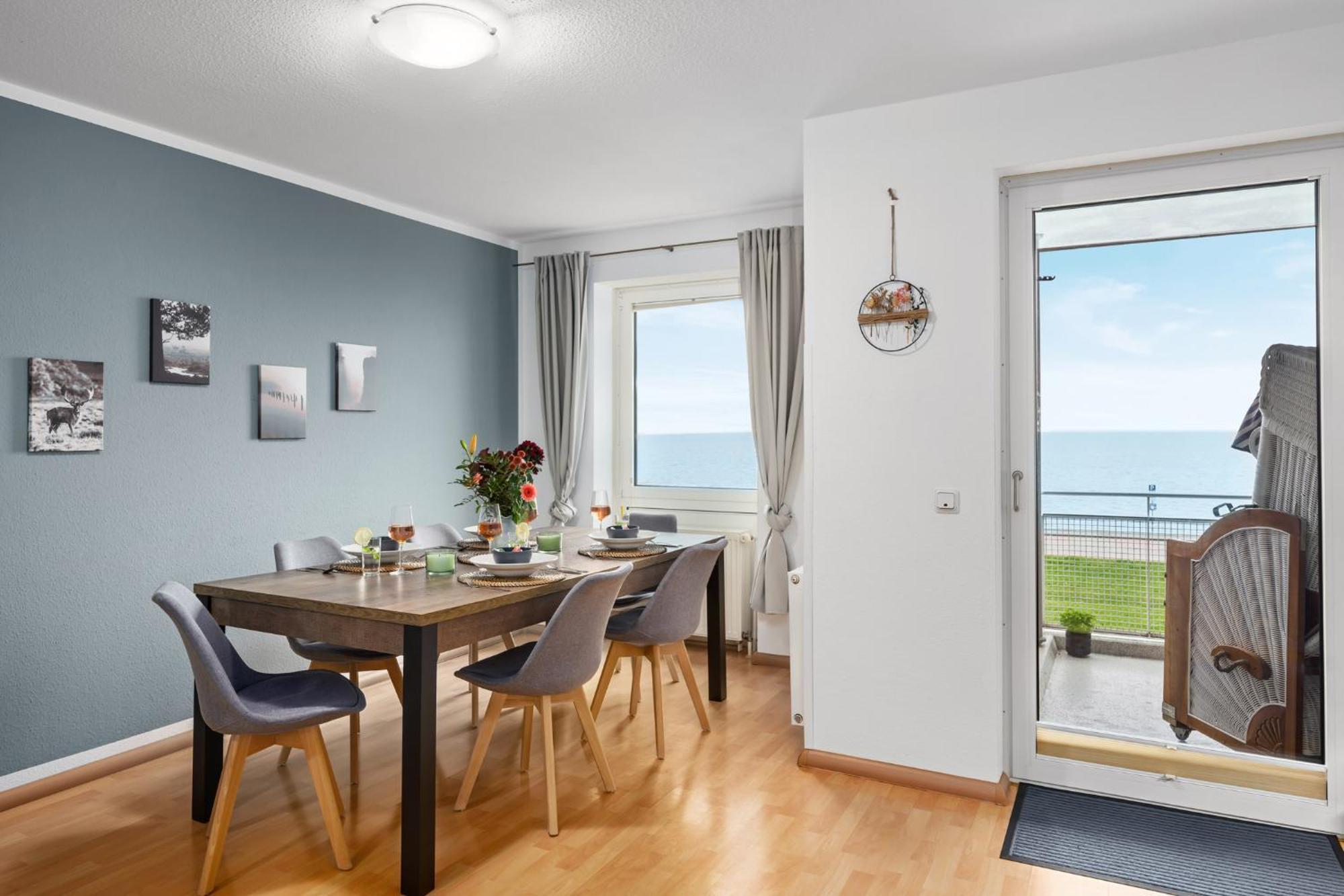 Strand-Apartment, Strandkorb, Meeresrauschen, Parkplatz Wilhelmshaven Kültér fotó